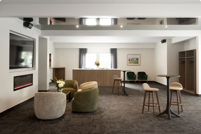 Mobilier lounge et flexible