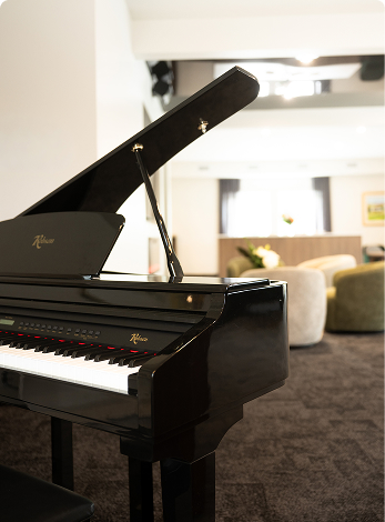 Piano à votre disposition